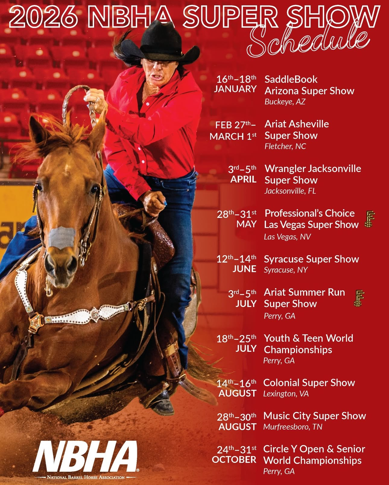 NBHA Ariat Summer Run Super Show