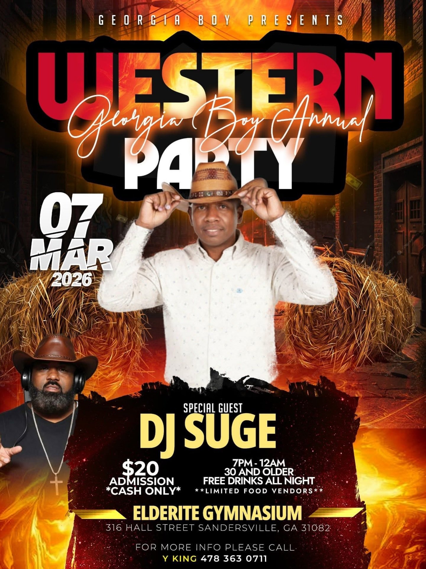 Georgia Boy Annual Western Day Party 🔥