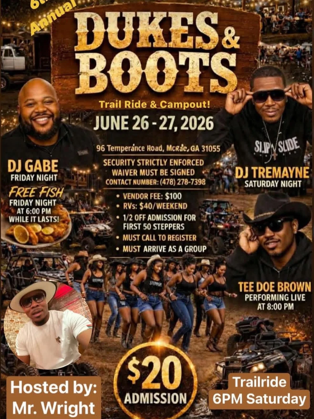 Dukes and Boots Trail Ride &amp; Campout 🔥