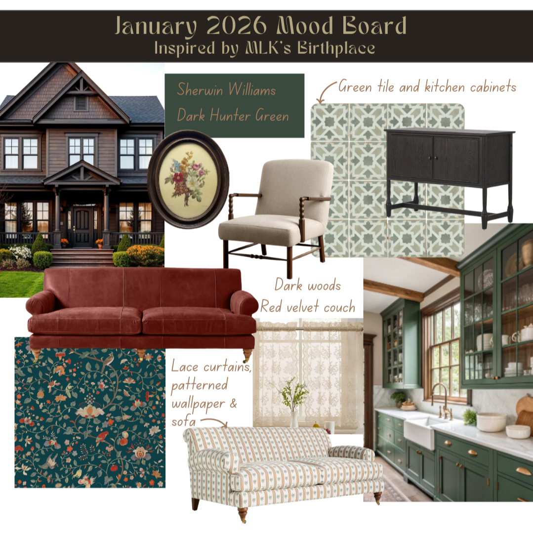 January Mood Board Inspired by Martin Luther King Jr.