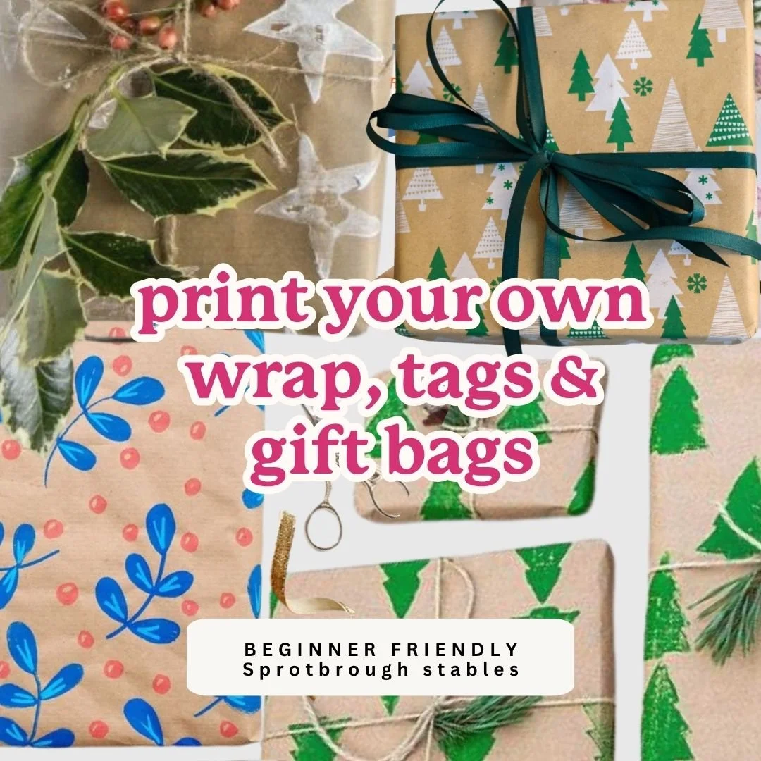 🎁 Print Your Own Wrap, Tags & Gift Bag - Early Bird Offer: The first 5 bookings get £10 off!