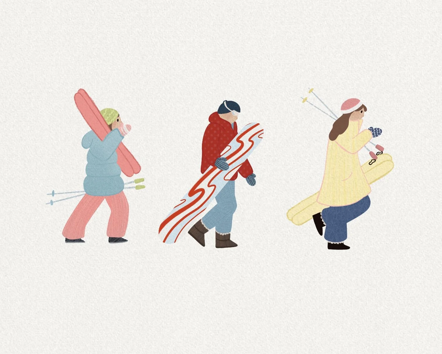Ski Trip, digital, 2025