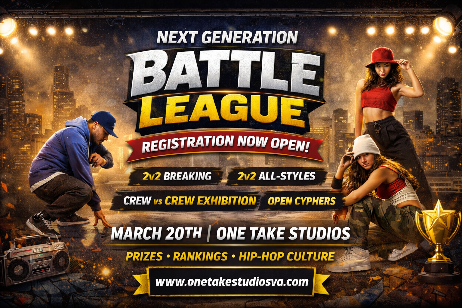  Next Generation Battle League — Youth Dance Battles