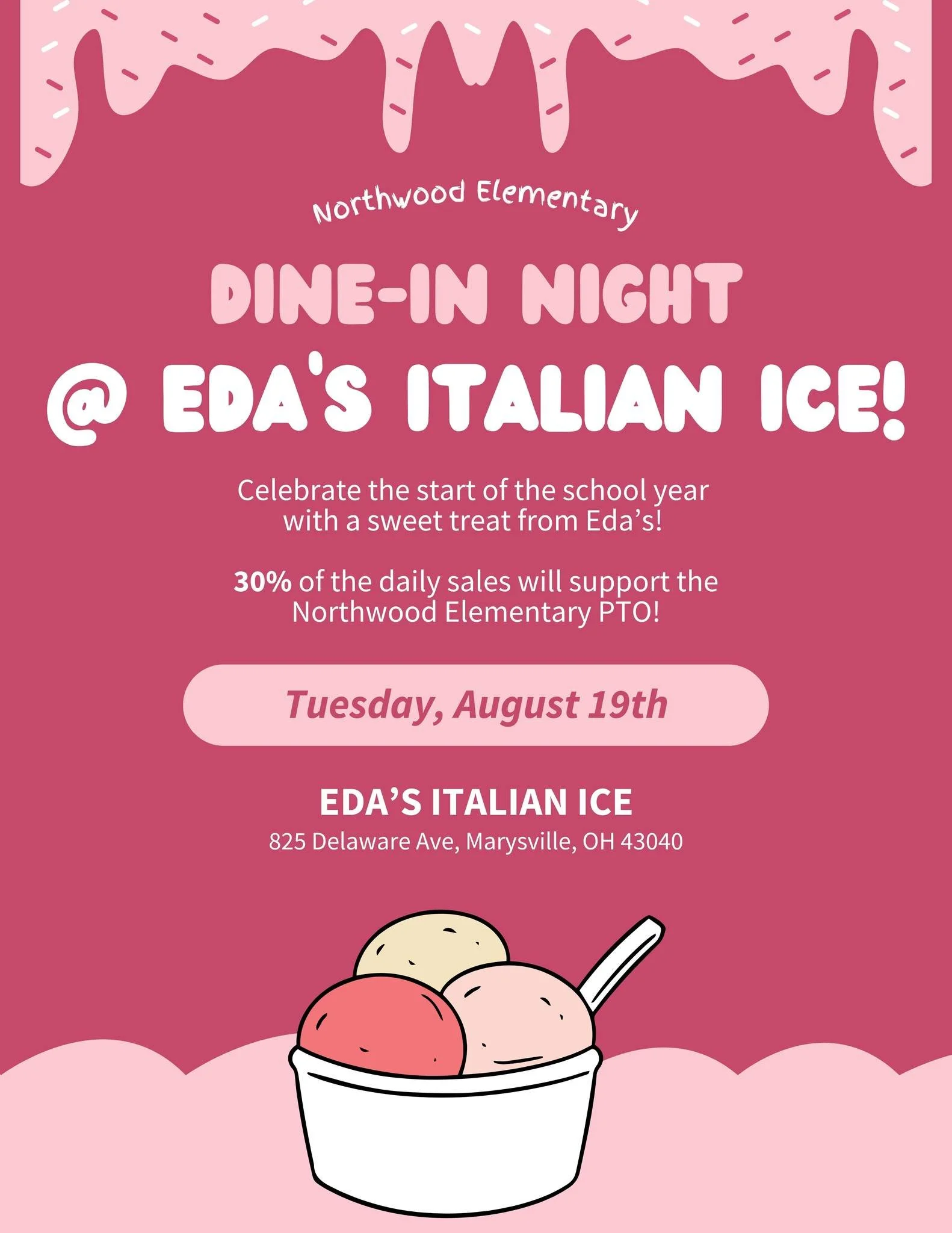 Dine-In Night @ Eda's!