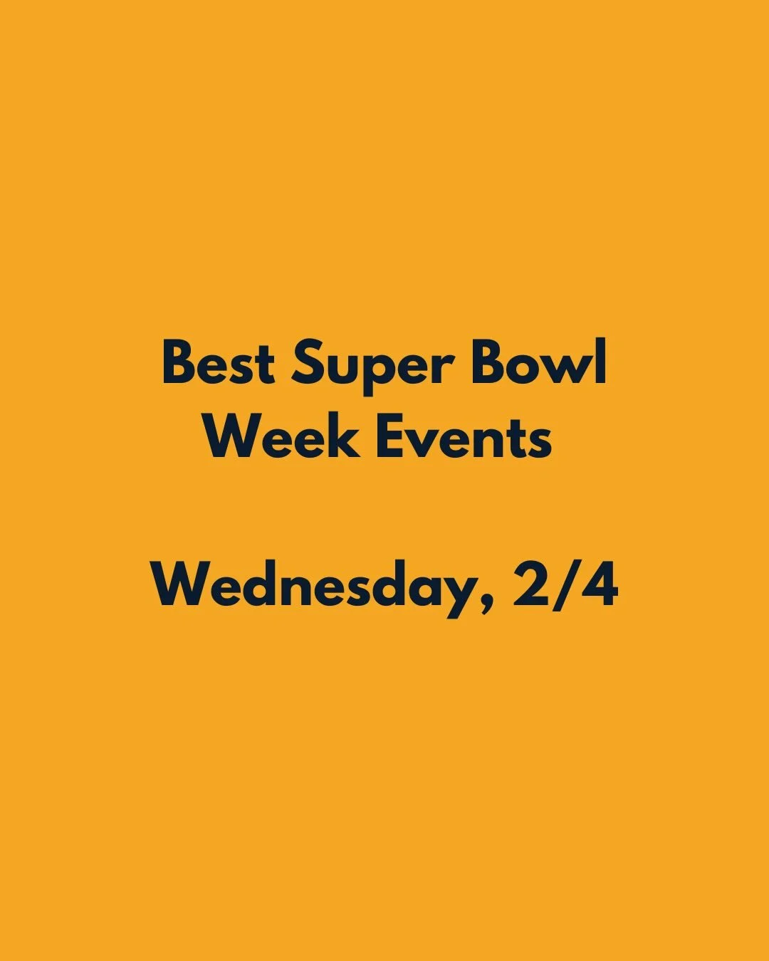 Wednesday of Super Bowl week is action packed with lots of great player appearances at the Experience - most of these are at the far end of Moscone Center away from the escalators. The Toyota Glow Up Classic at the Experience has a bevy of stars but 