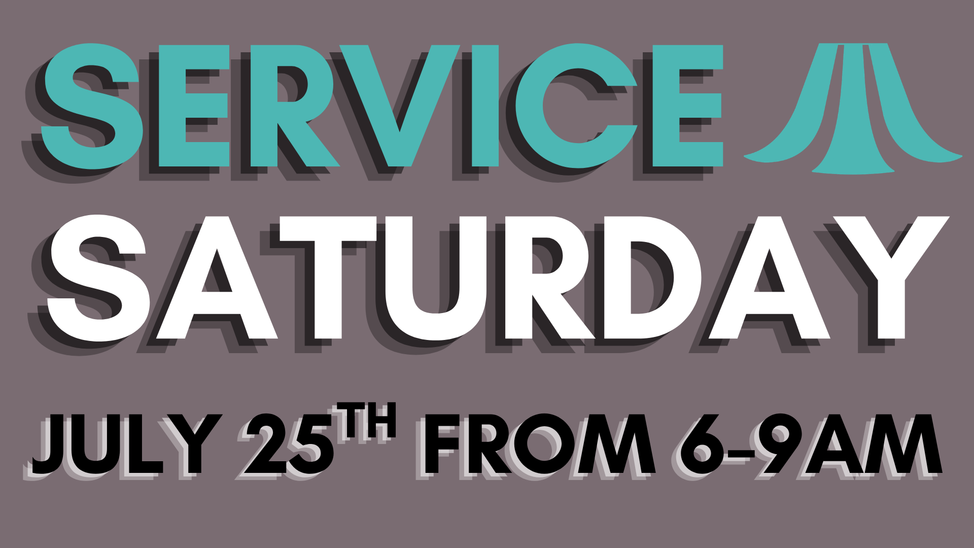 Saturday Service Day