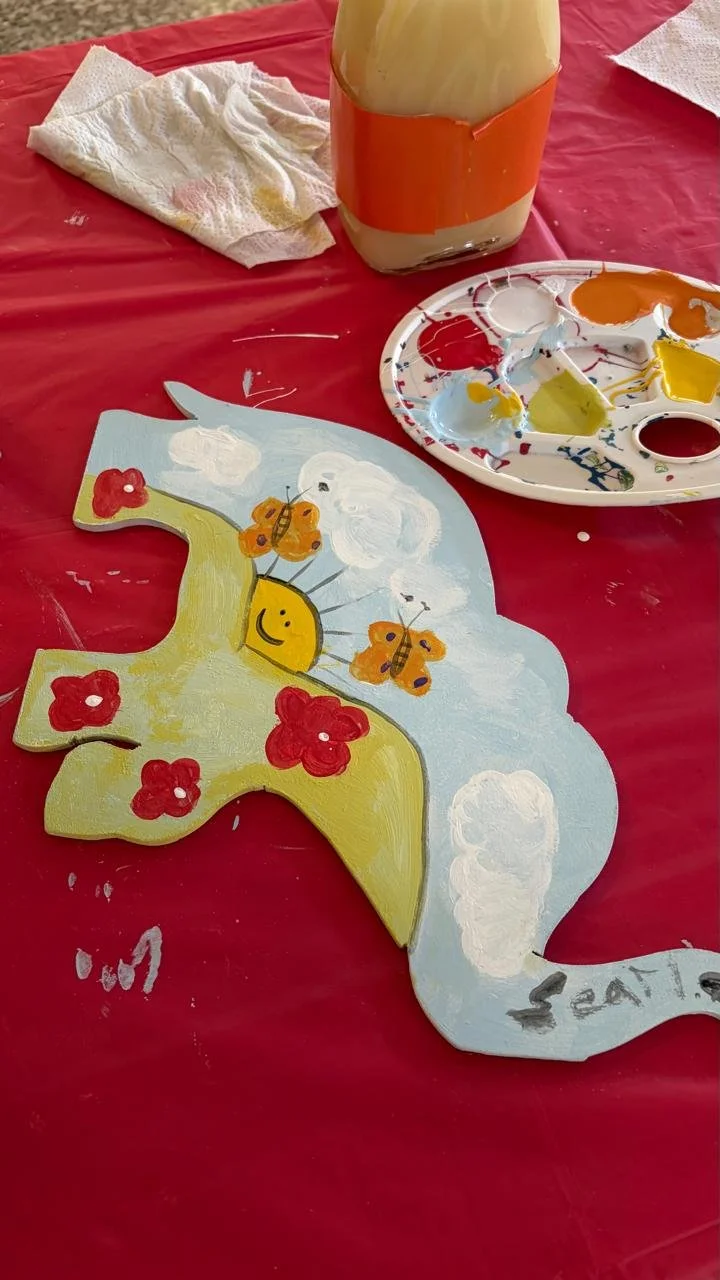 Pintando con Scarlett