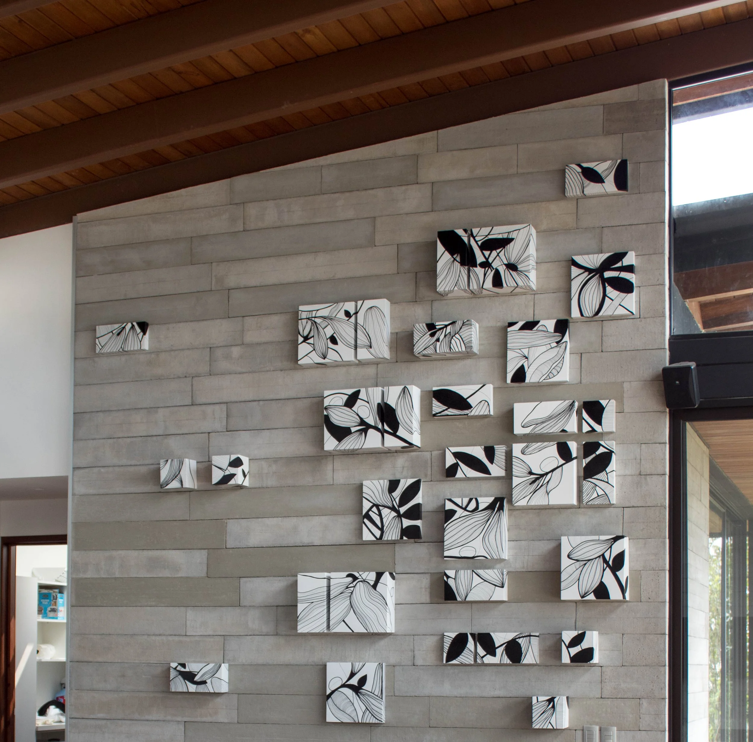 Art Blocking - Entre Flores y café