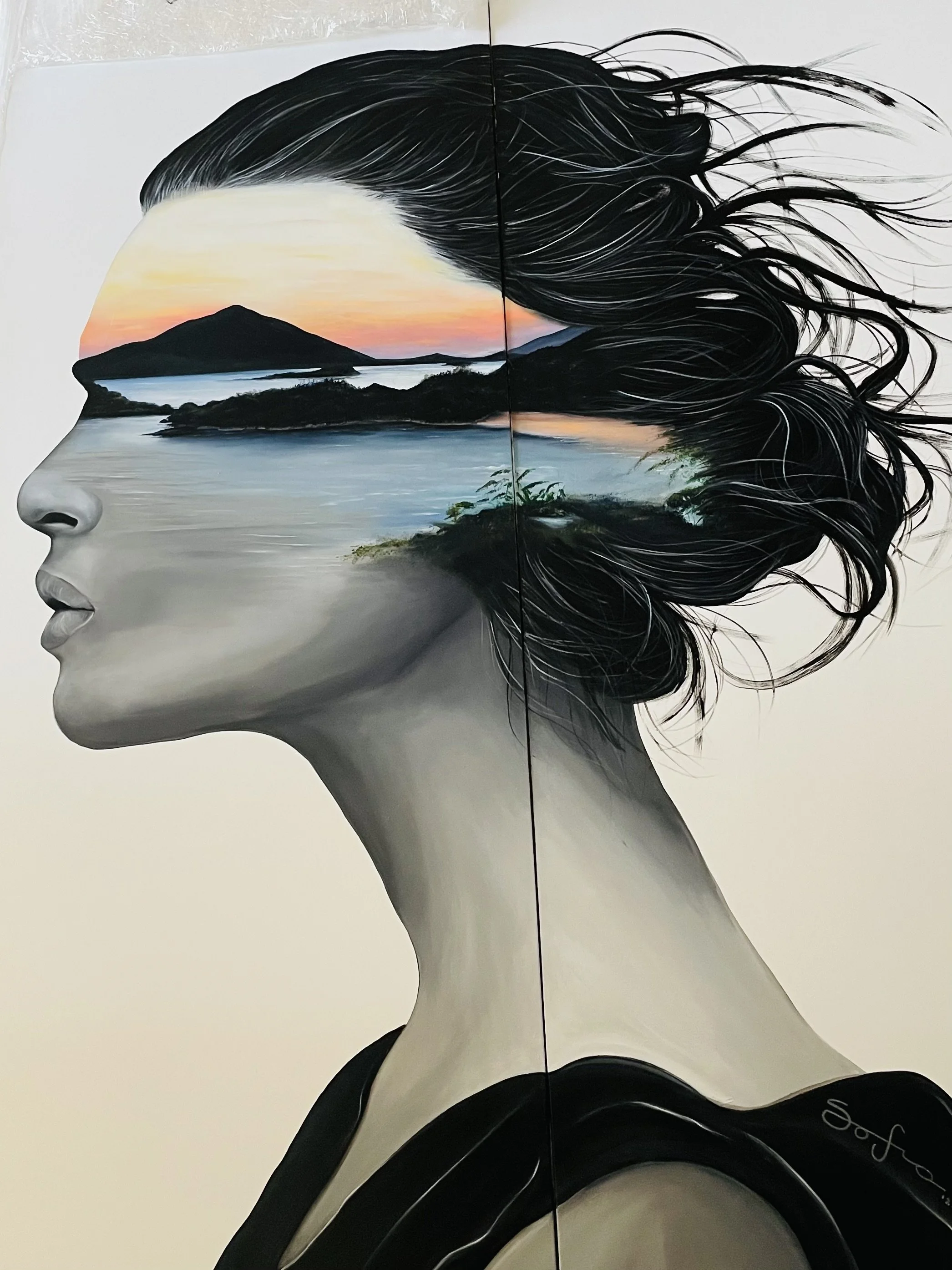 Landscape Within - 1.50m x 2.65m