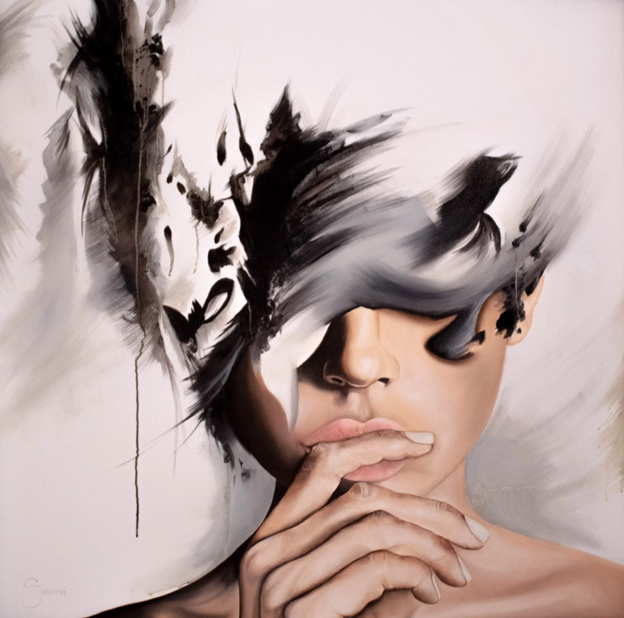 Trace of a Thought - 1.10m x 1.10m