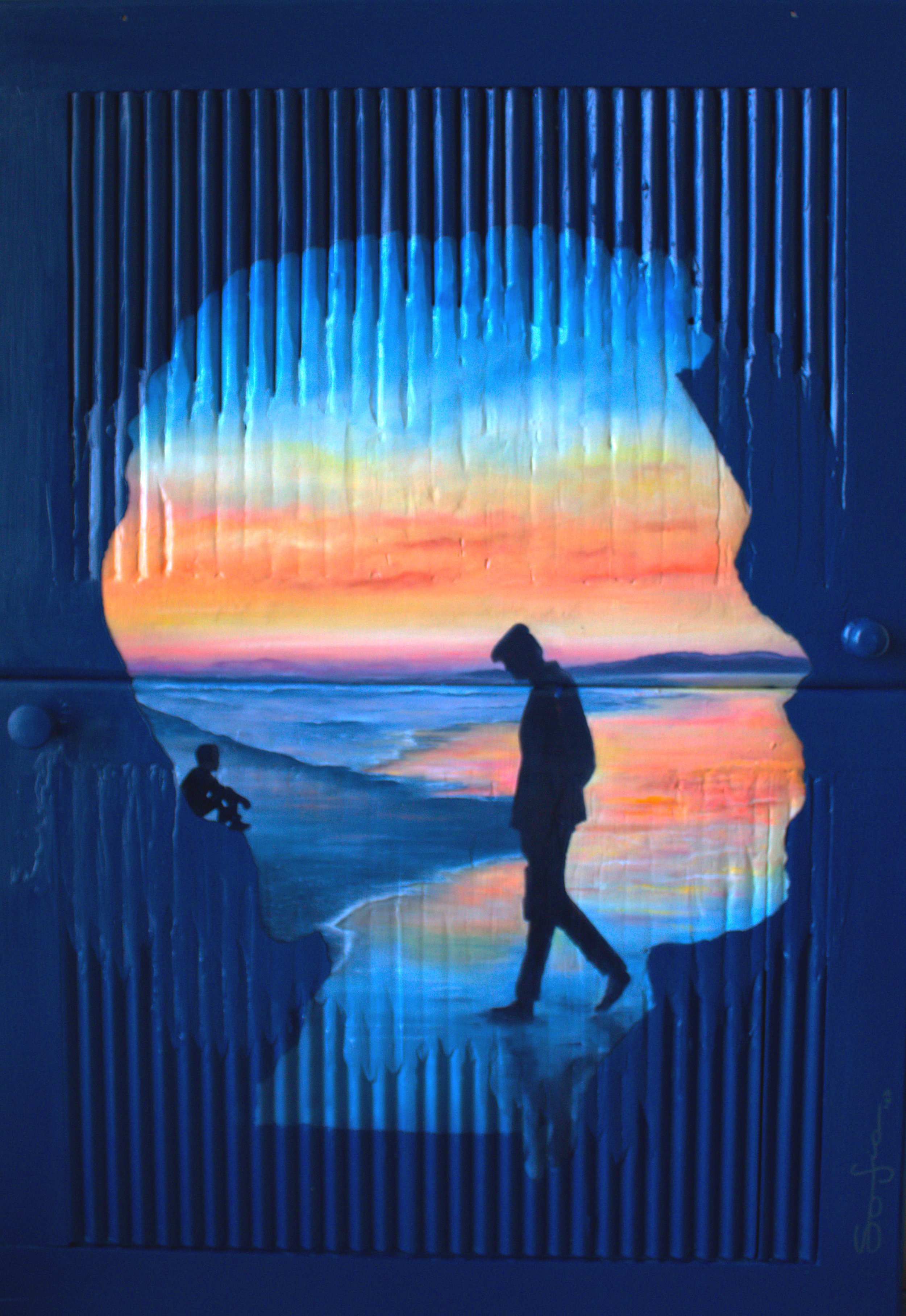 Light Between Us - 0.74m x 0.50m