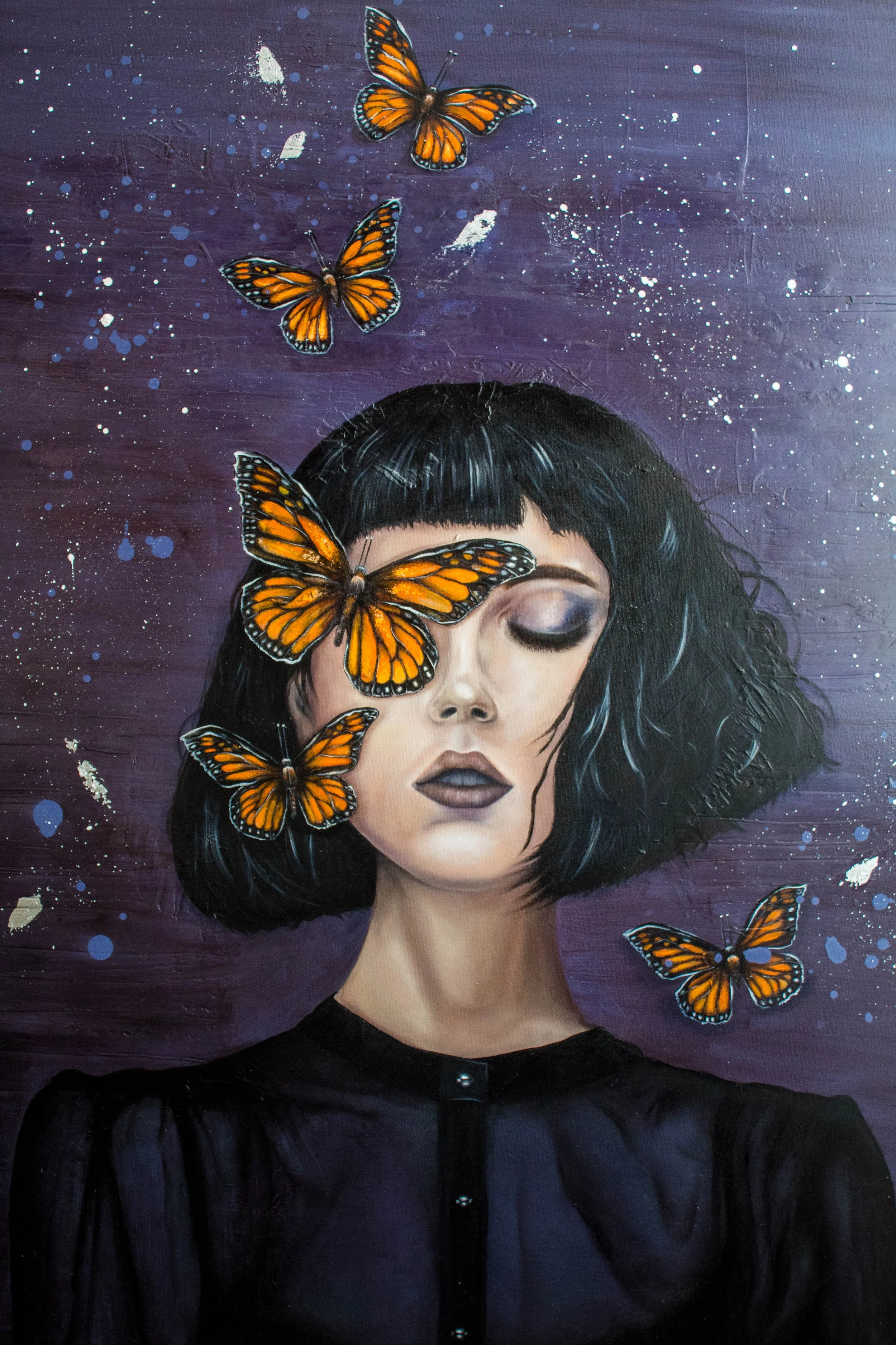 Where Silence Flies - 0.70m x 0.90m