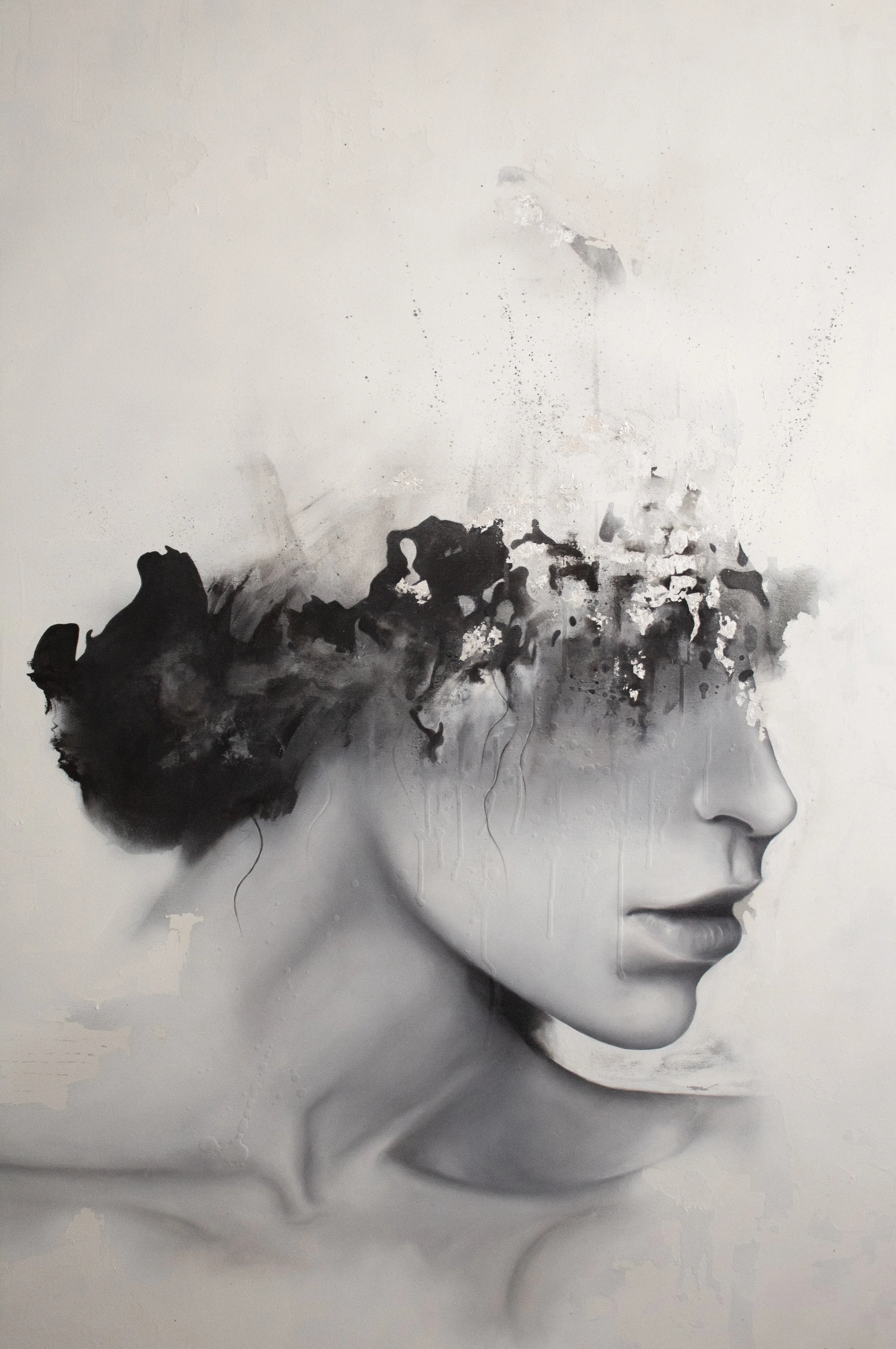 Silent Collapse - 1.60m x 2.30m