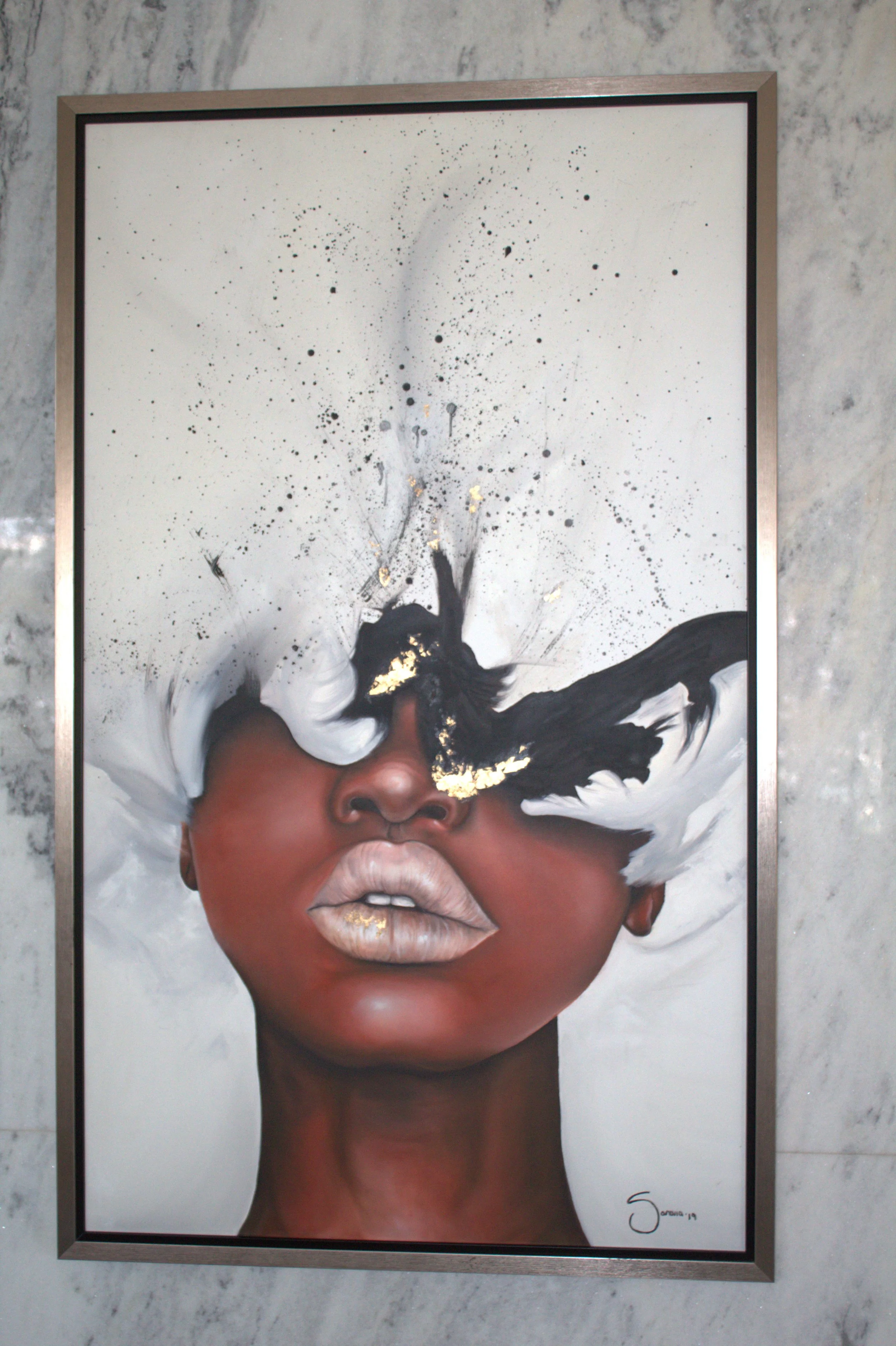 The Silence That Burns - 0.90m x 1.30m