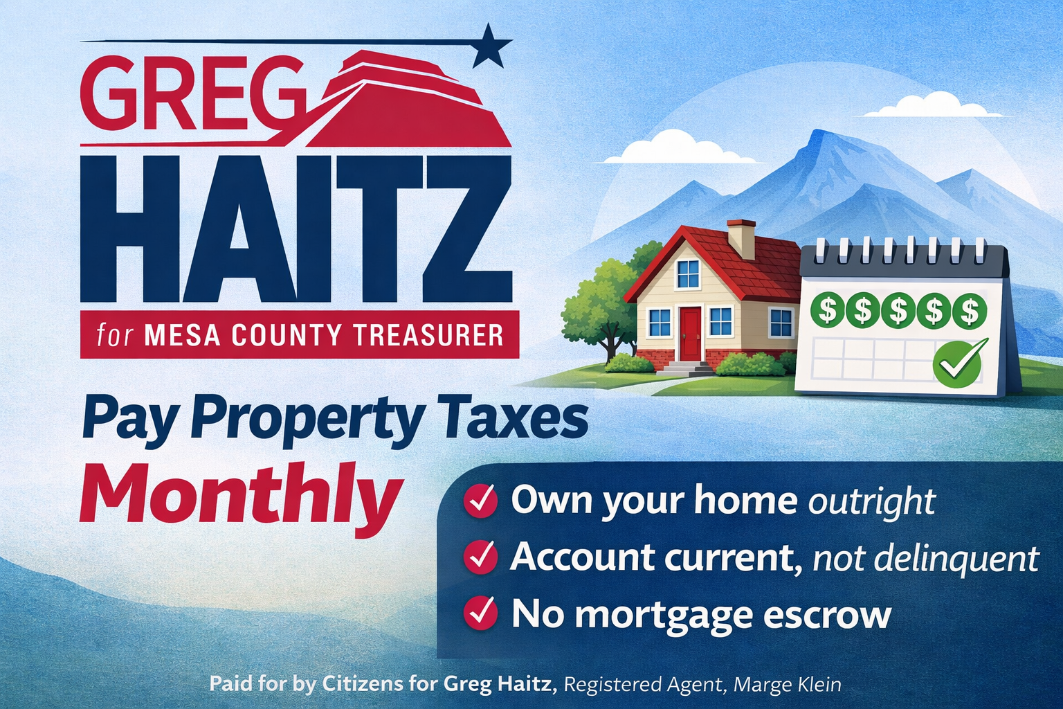 A New Option for Mesa County Property Owners: Monthly Property Tax Payments
