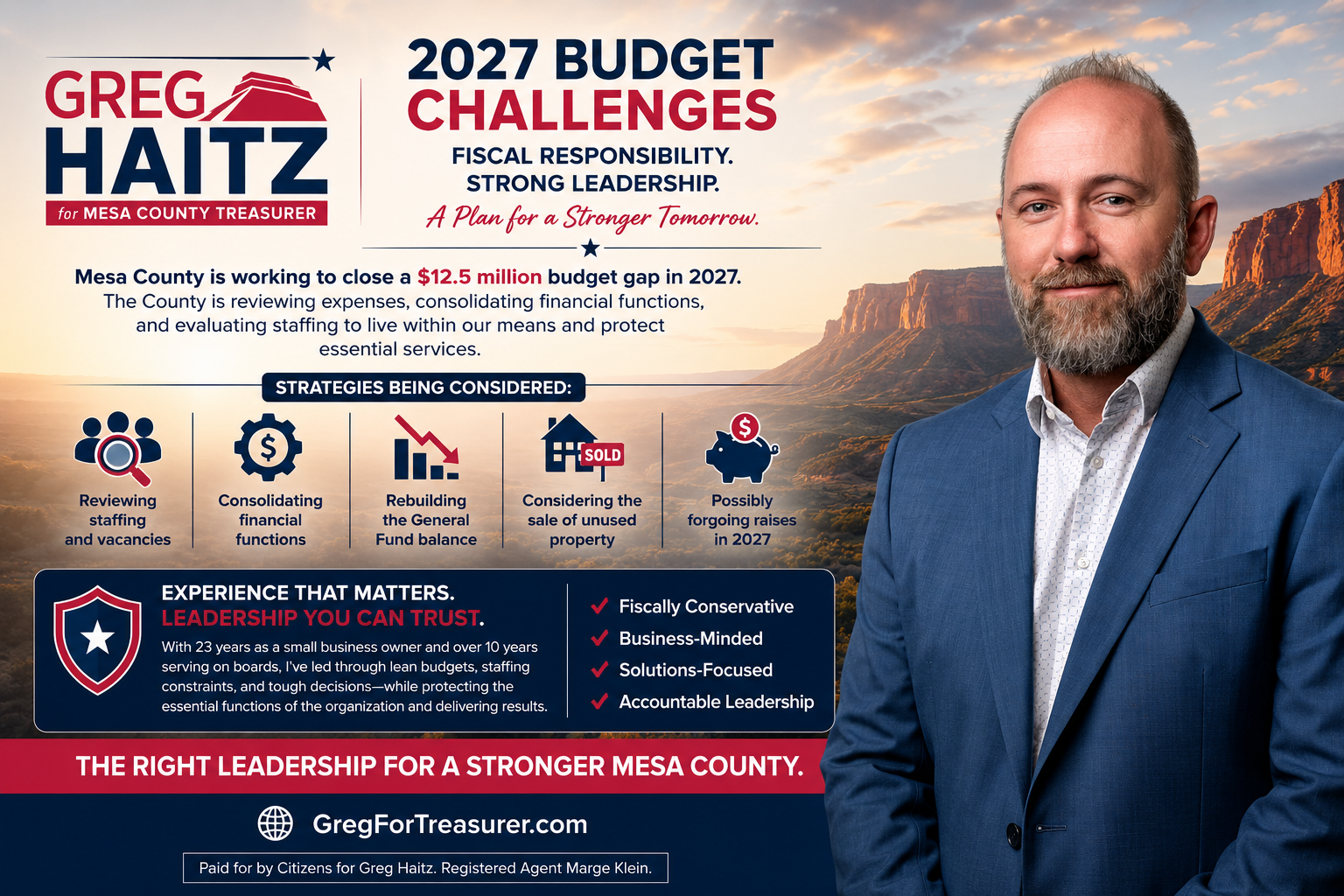 Mesa County’s 2027 Budget Challenges: Why Experience and Fiscal Responsibility Matter