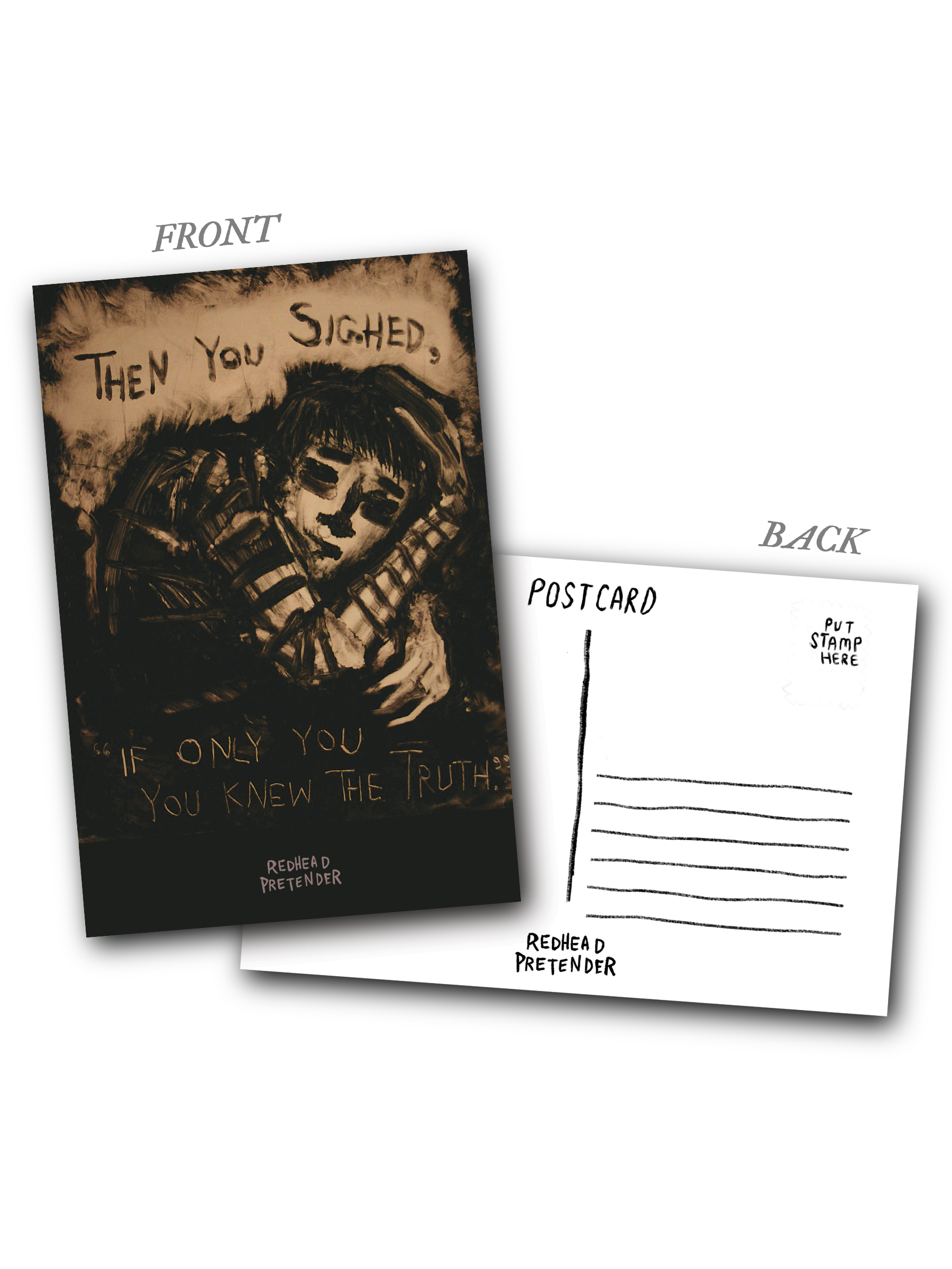 Then You Sighed✶ Postcard