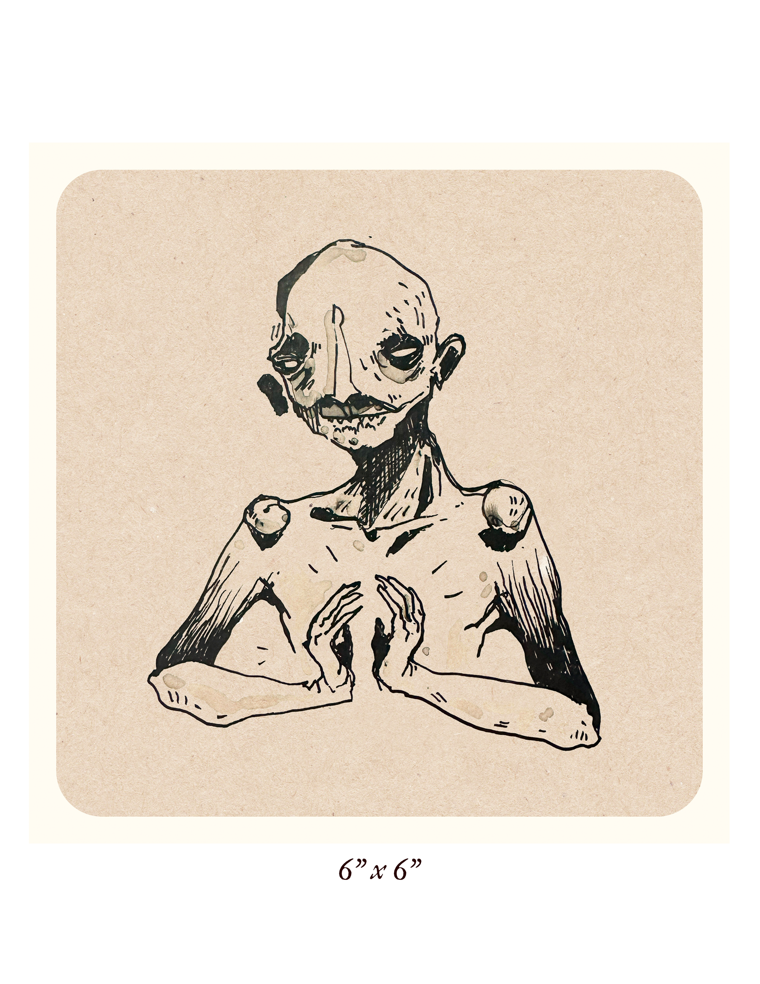 Ring Skelly ✶ Mini Print