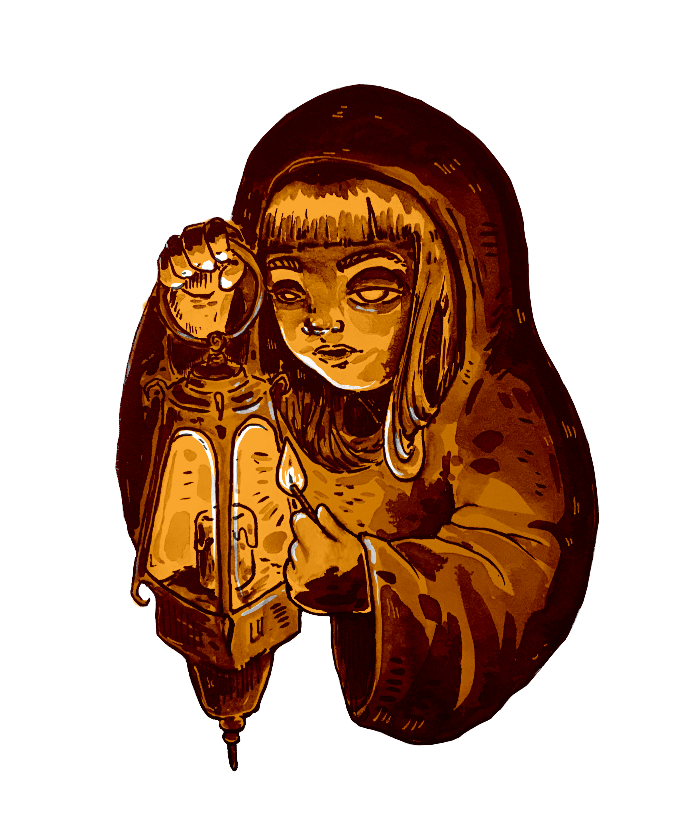 Lantern Lucy ✶ Sticker