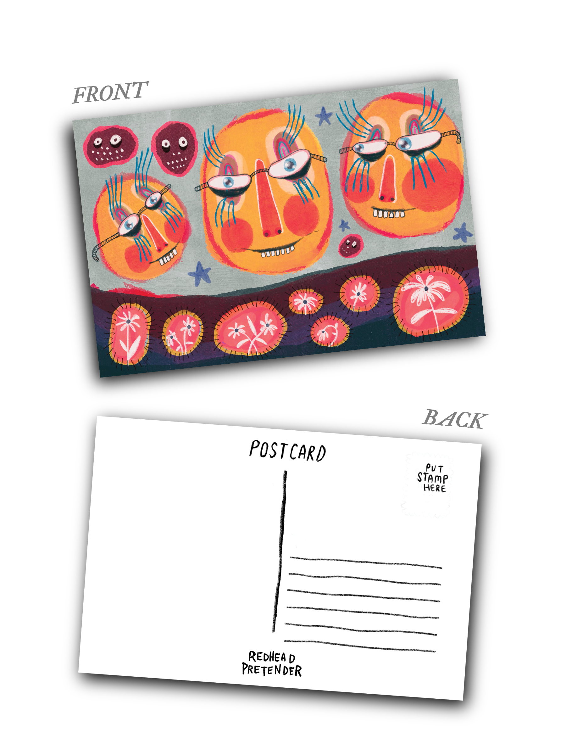 Smiley Bucktooths ✶ Postcard