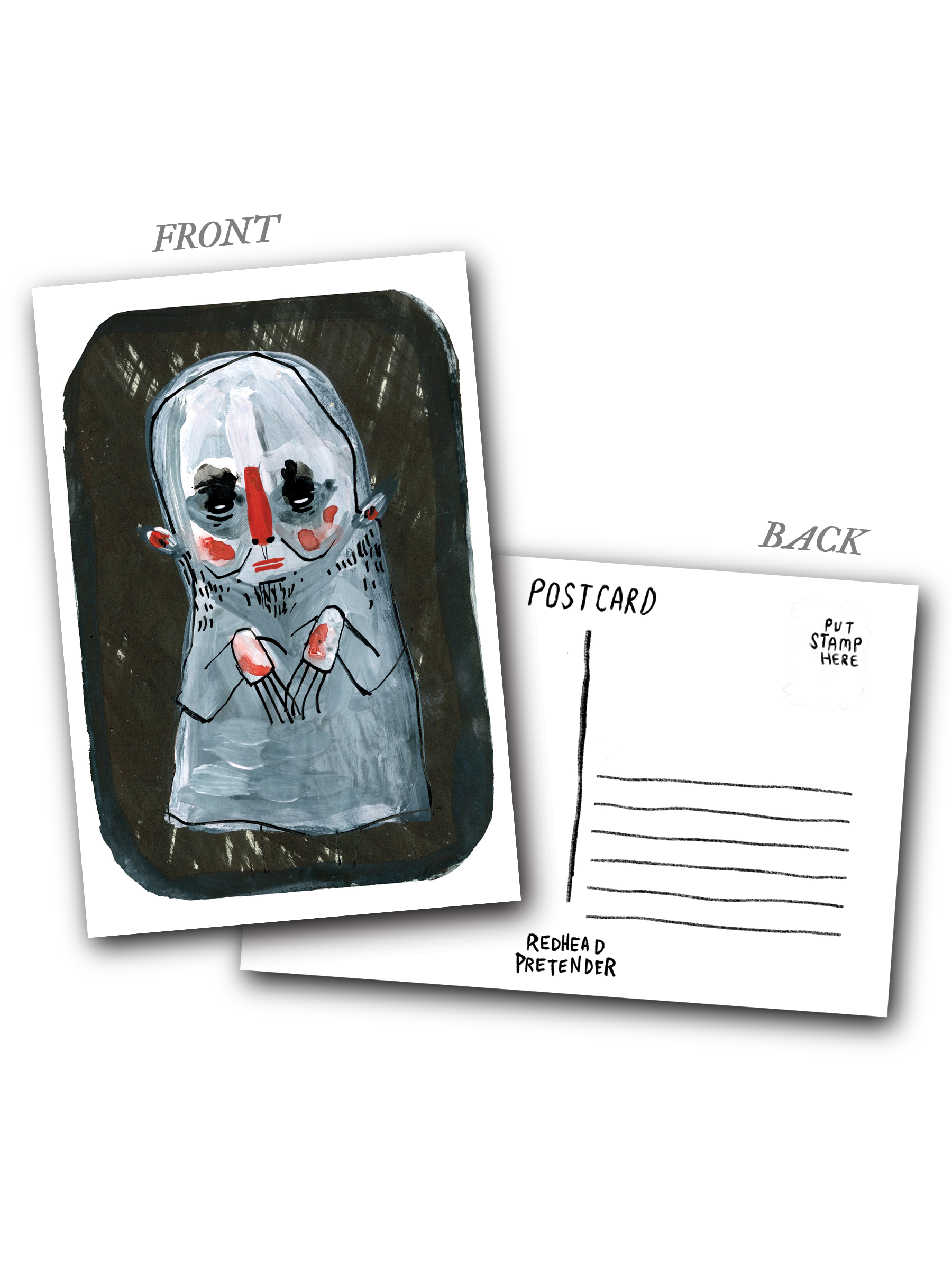 Watery Ghost ✶ Postcard