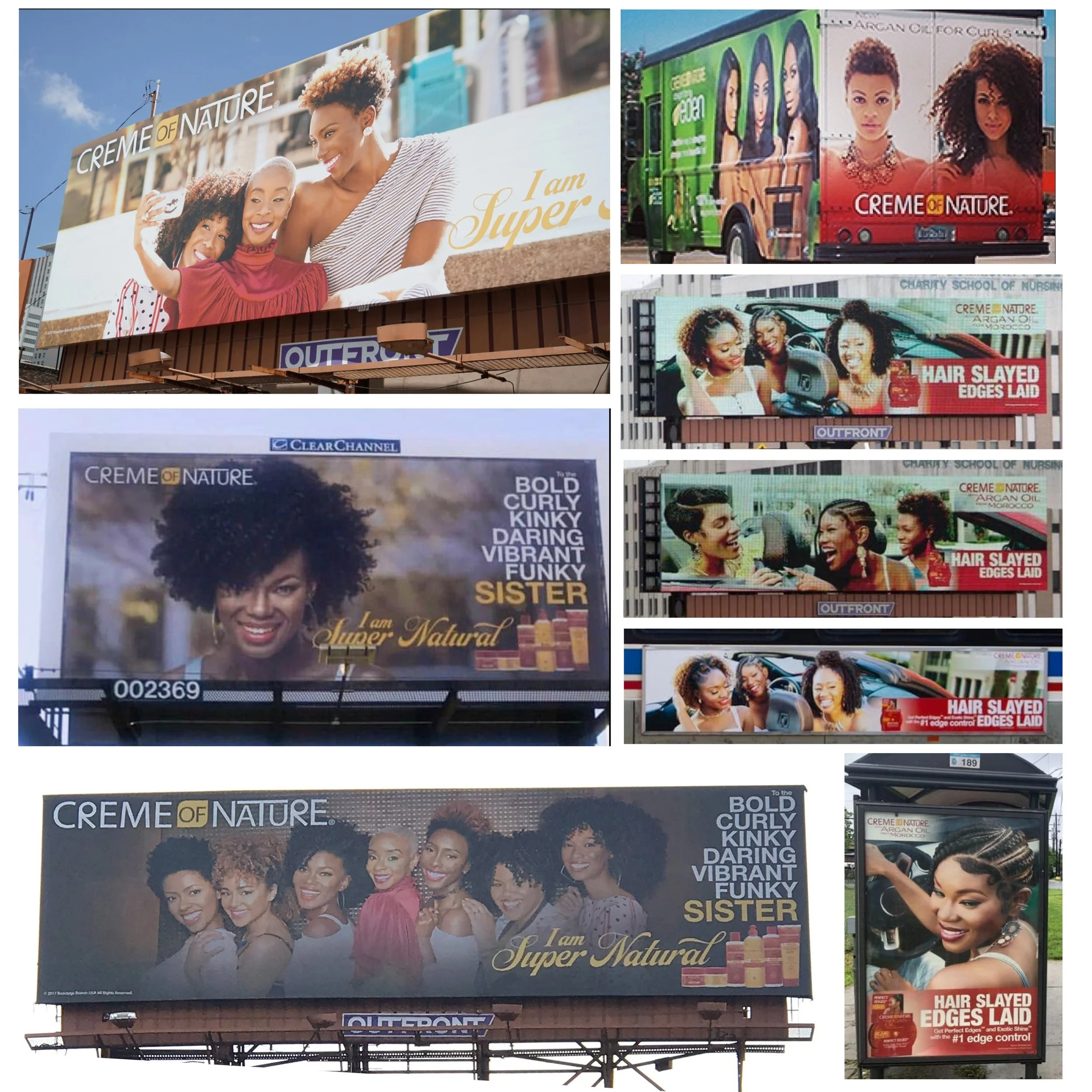 Out of Home advertising for various campaigns