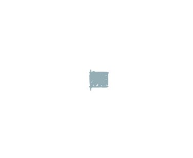 Small gray square with a dot pattern on a white background.