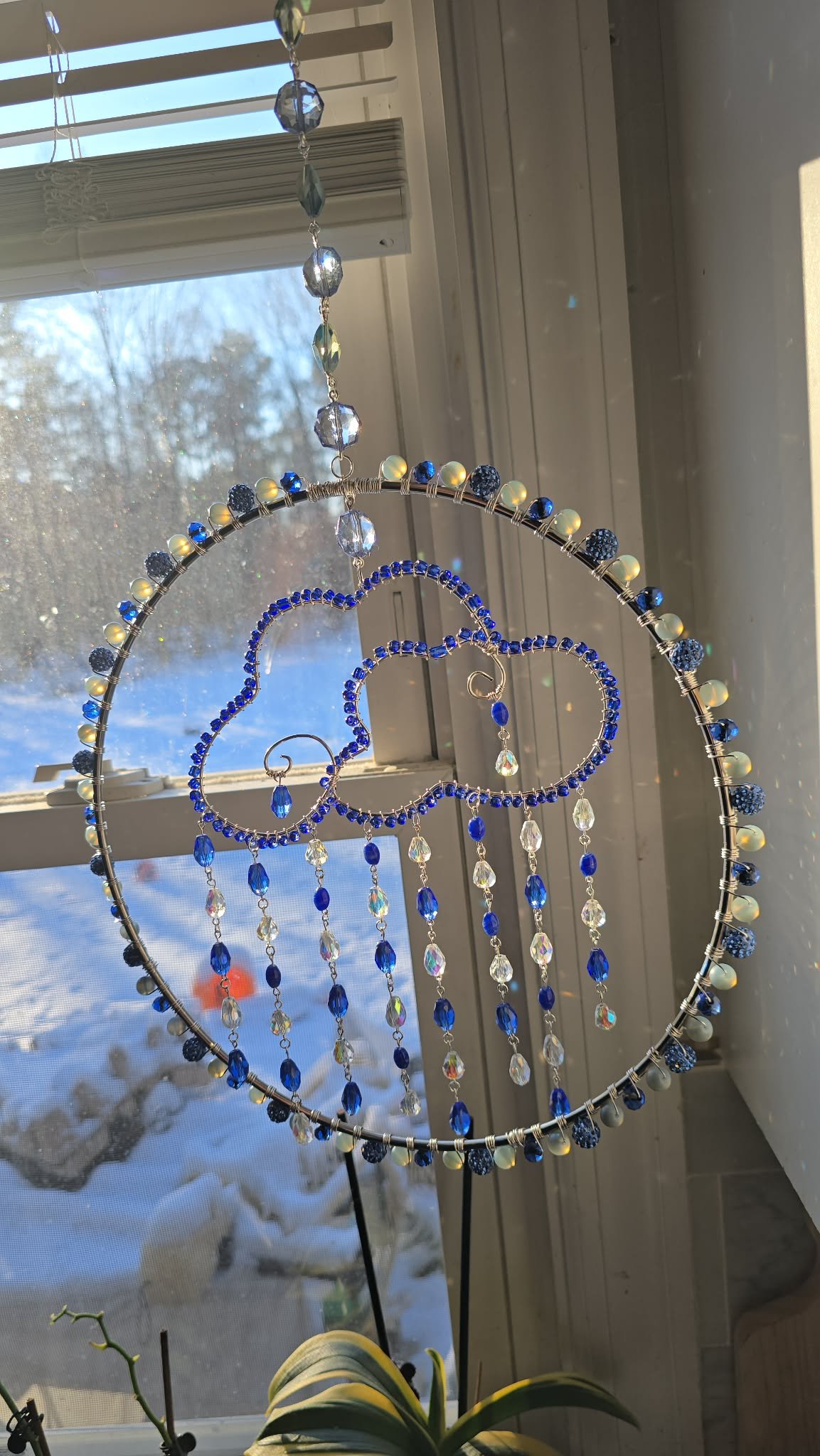 cloud sun catcher