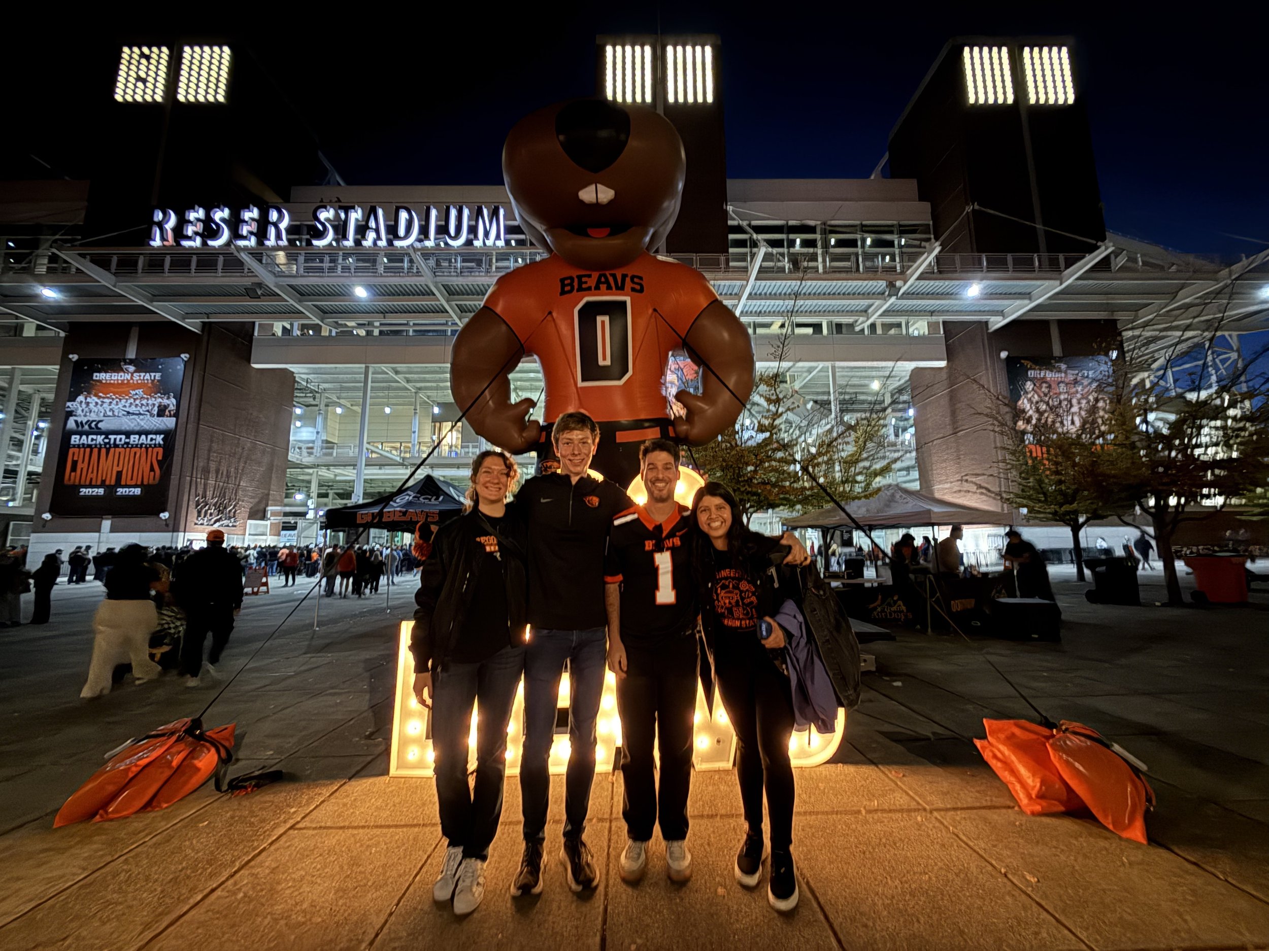 SBLab at the Beavs game!
