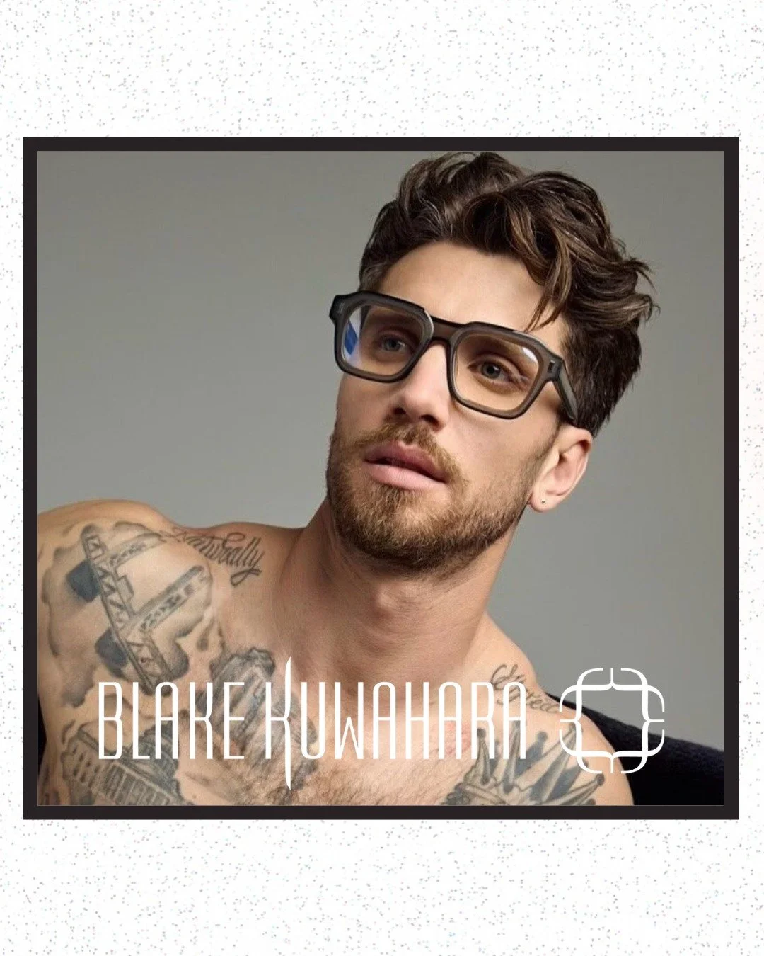 The BK 1036 in Taupe which uniquely combines the proprietary frame-within-a-frame construction with wabi sabi details of the Grey Label Collection: hand brushing on the front and temples and CNC milling on the top of the eye rim creating a deliberate