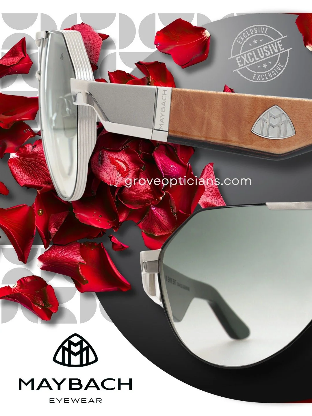 THE KING III - a real statement piece!! This new sunglass frame transcends conventional boundaries. Craftsmanship at it&lsquo;s finest! A combination of three types of wood and colors, faceted by hand.

📸 @MAYBACHeyewear 

Link in bio

#maybacheyewe