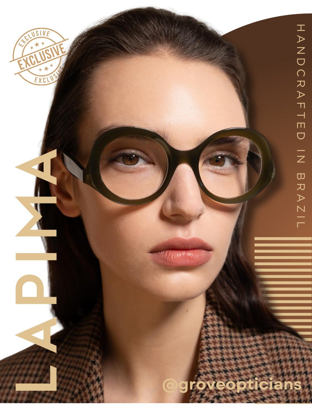 With an imposing design and the signature of two brand icons &mdash; Carlota and Aurora &mdash; Paloma is now available in an optical version. A statement model that brings striking presence and absolute sophistication to the world of prescription ey