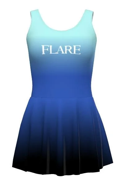 FLARE Flame Ombre Tank Dress Front.jpeg