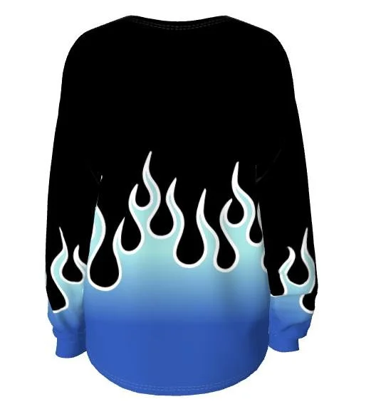 FLARE Flame Crewneck Tee Back.jpeg
