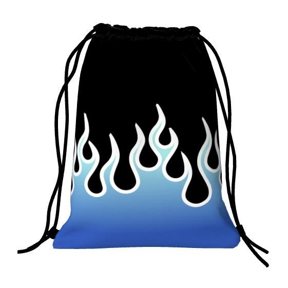 FLARE Flame Drawstring Bag Back.jpeg