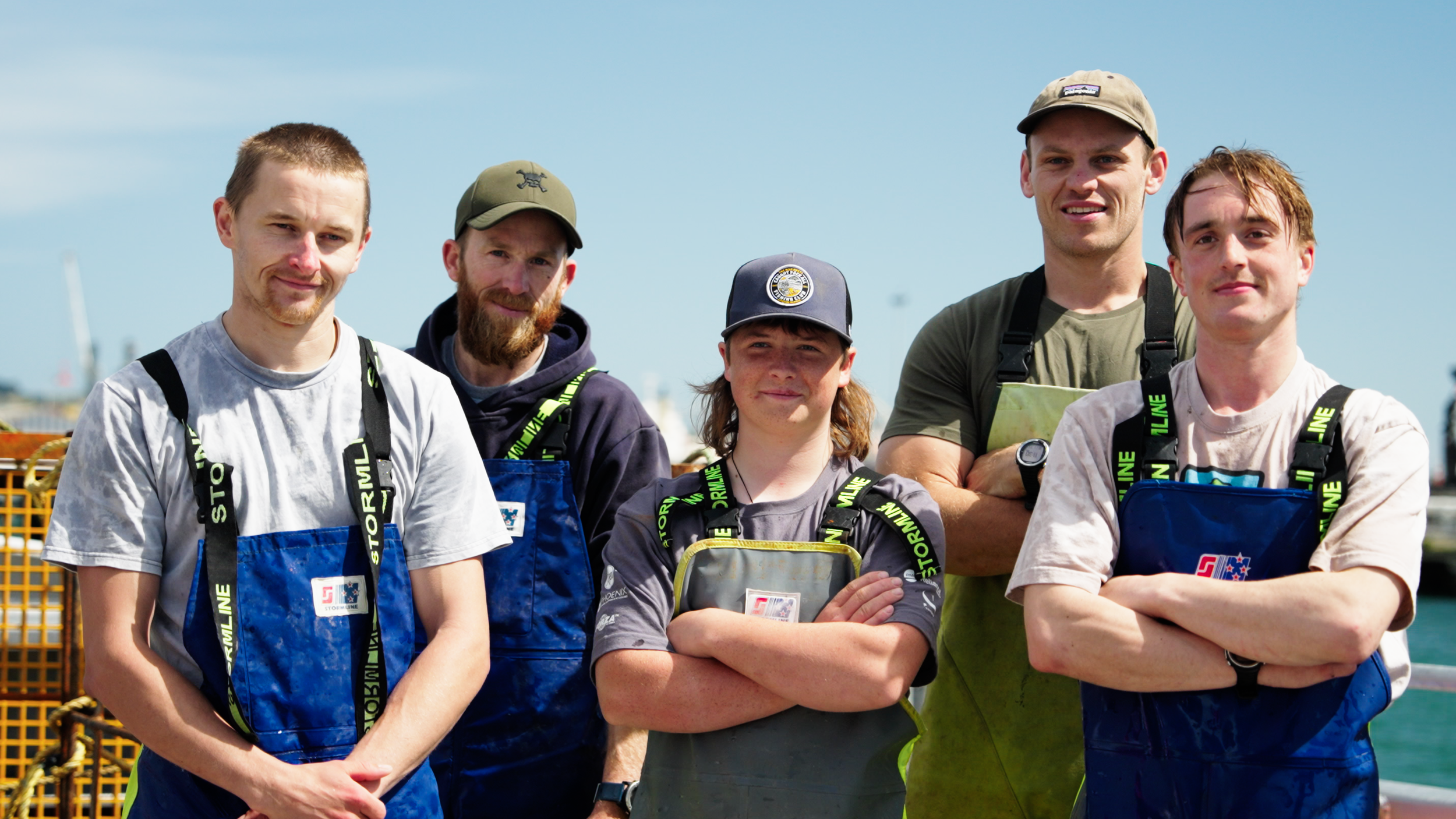 Photograph of Fishermen for Ngāi Tahu Seafood