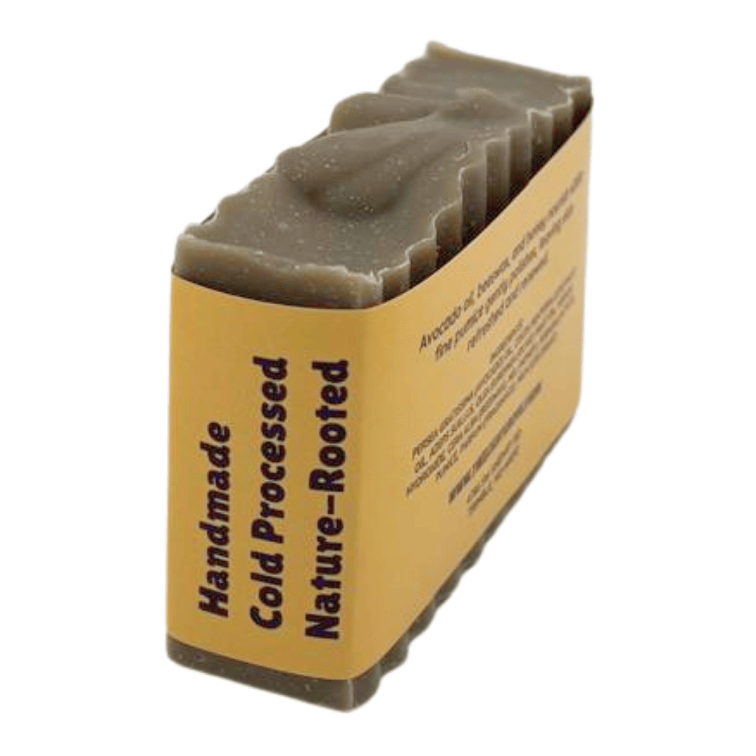 Bergamot Black Tea - This farm-inspired bar combines natural pumice for gentle exfoliation with avocado oil, beeswax, and honey to nourish and soften skin_side angle