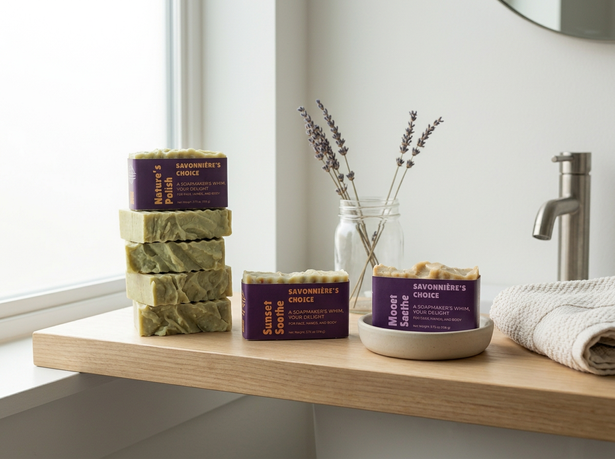 Savonnière’s Choice Eco-Bar  |  Upcycled Handmade Soap