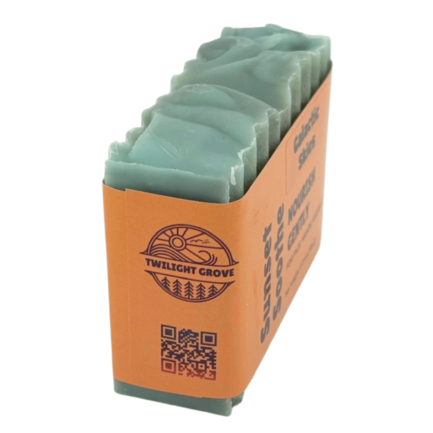 Galactic Skies - This farm-inspired bar combines natural pumice for gentle exfoliation with avocado oil, beeswax, and honey to nourish and soften skin_side logo