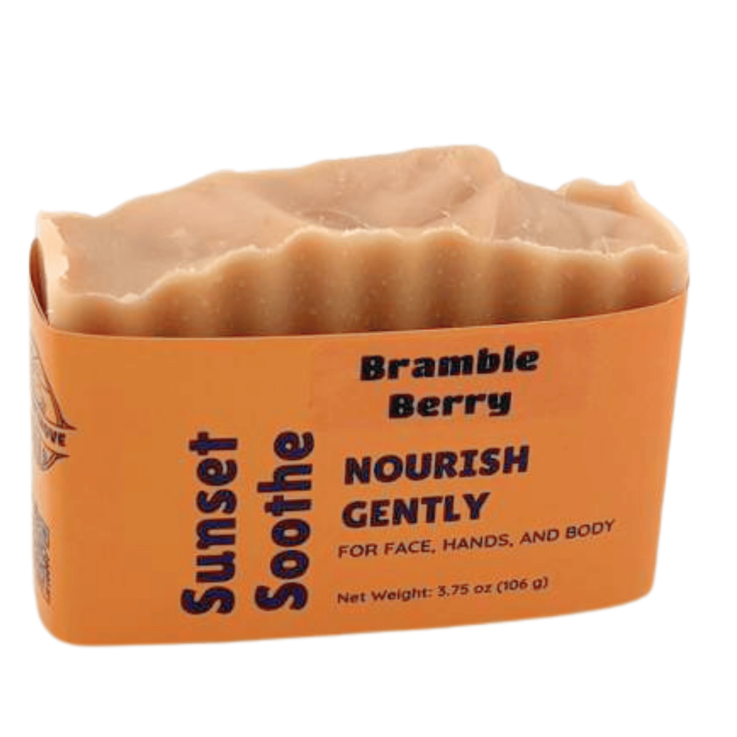 Sunset Soothe Bramble Berry - This farm-inspired bar combines natural pumice for gentle exfoliation with avocado oil, beeswax, and honey to nourish and soften skin.