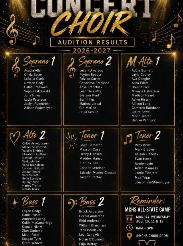 2026-2027 Concert Choir 