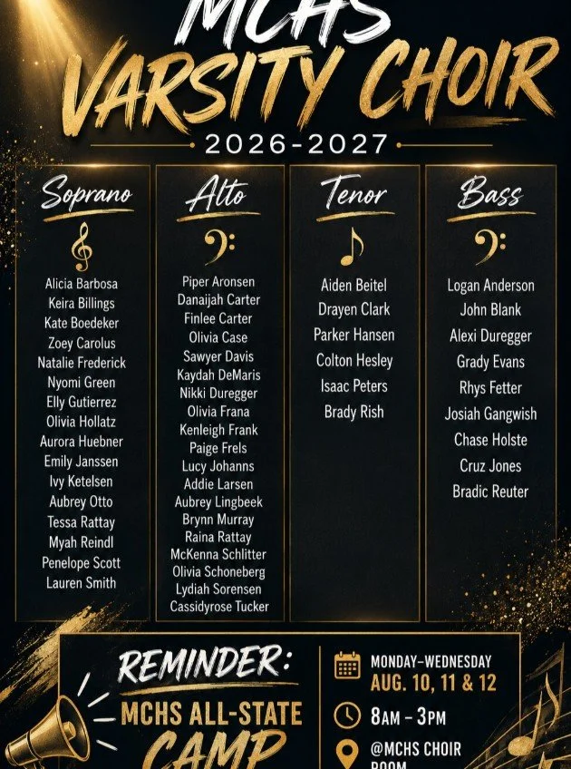 2026-2027 Varsity Choir
