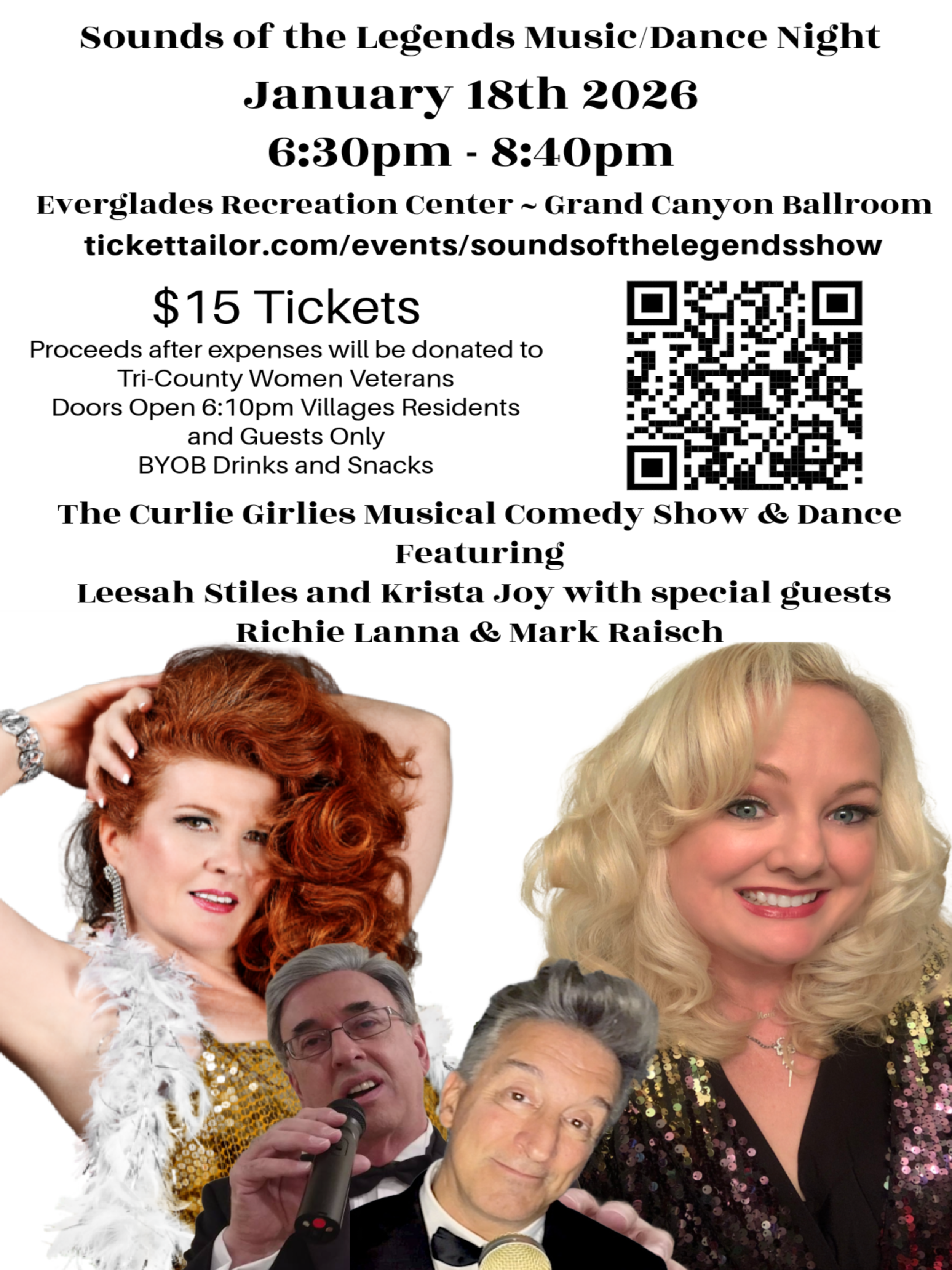 Sound of The Legends Curlie Girlies Show & Dance