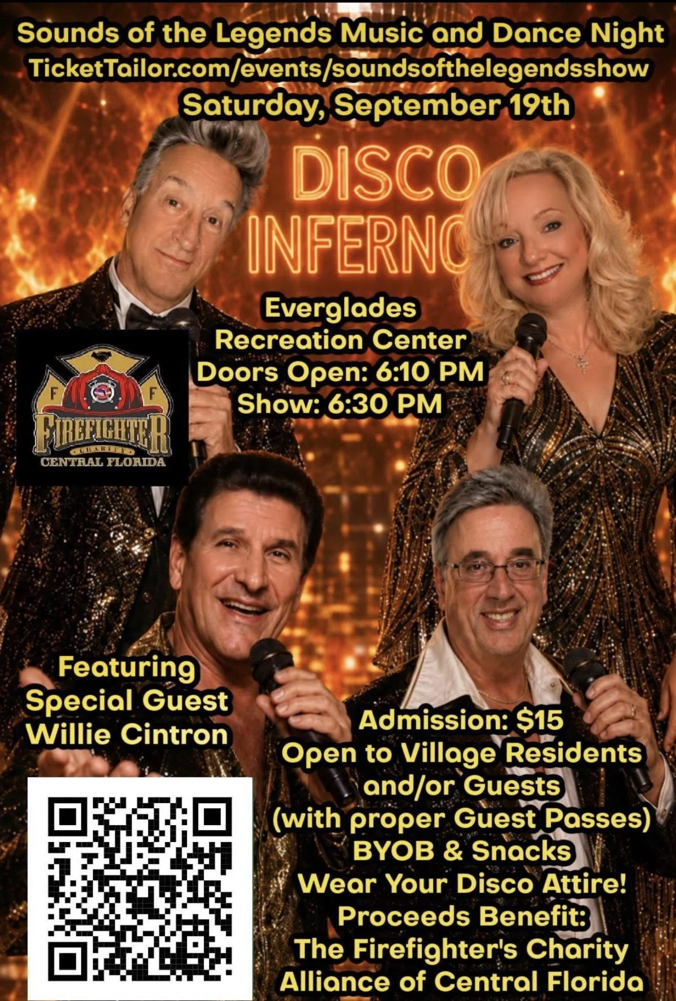 Sounds Of The Legends "Disco Inferno Dance Night" 