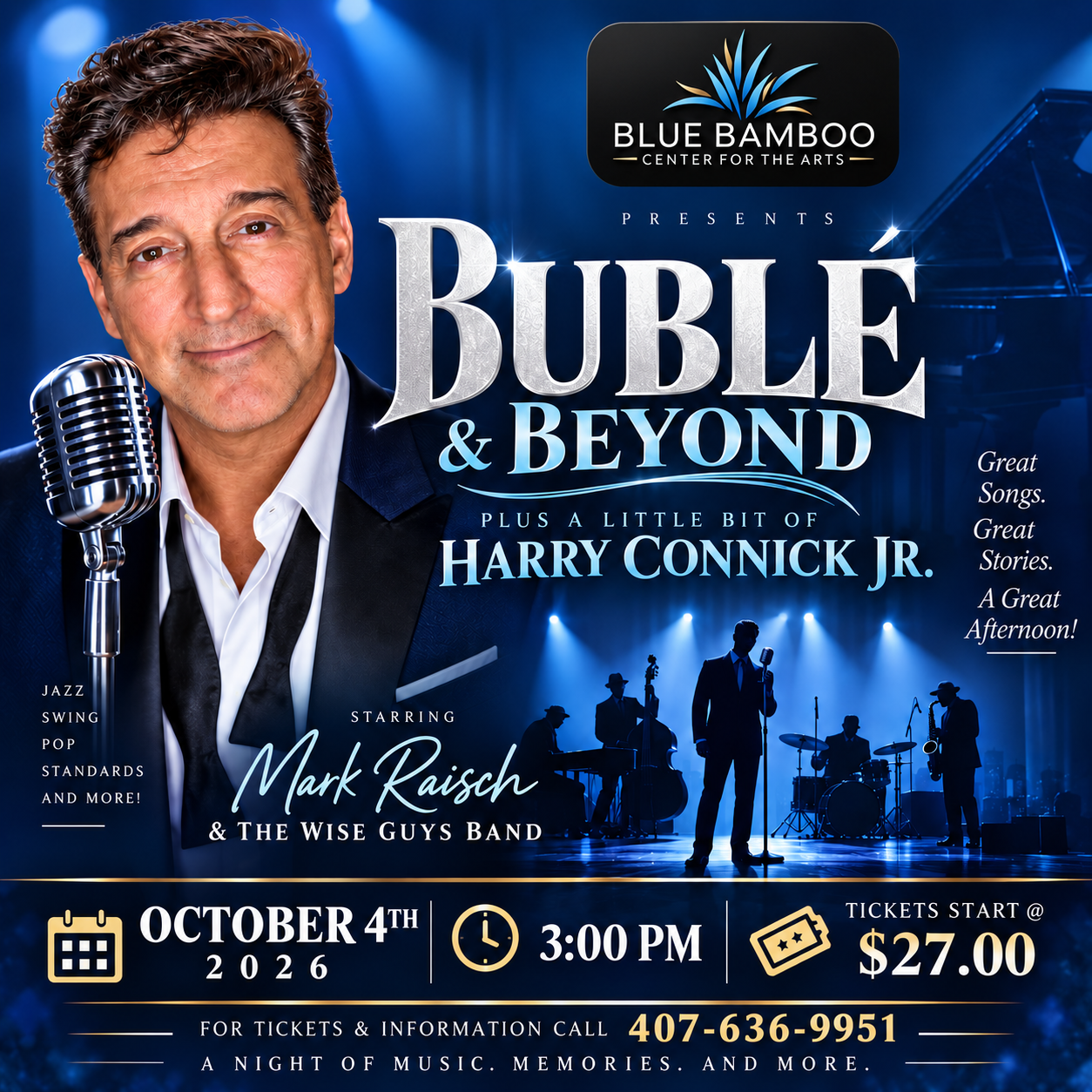 Bublé @ Beyond at the Blue Bamboo with Mark &amp; seven piece band