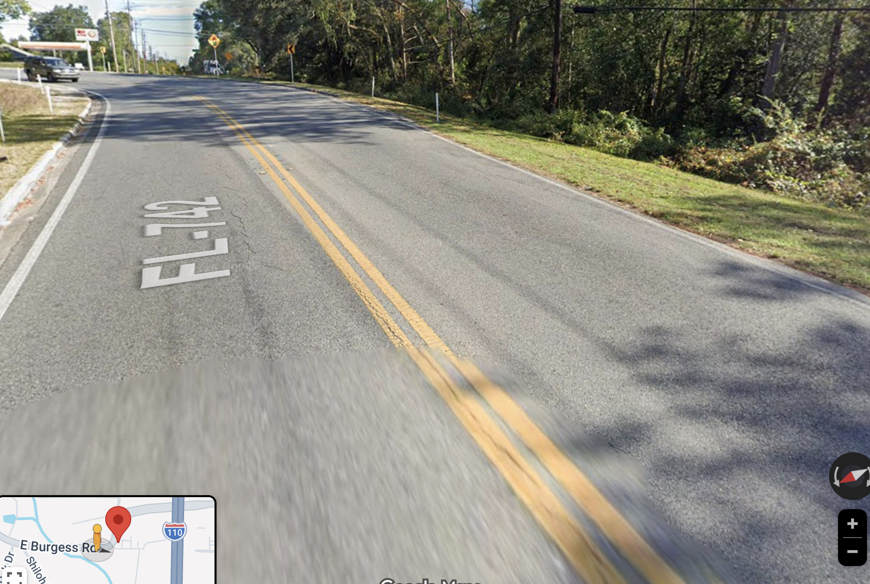 Burgess Rd Bend Cleanup