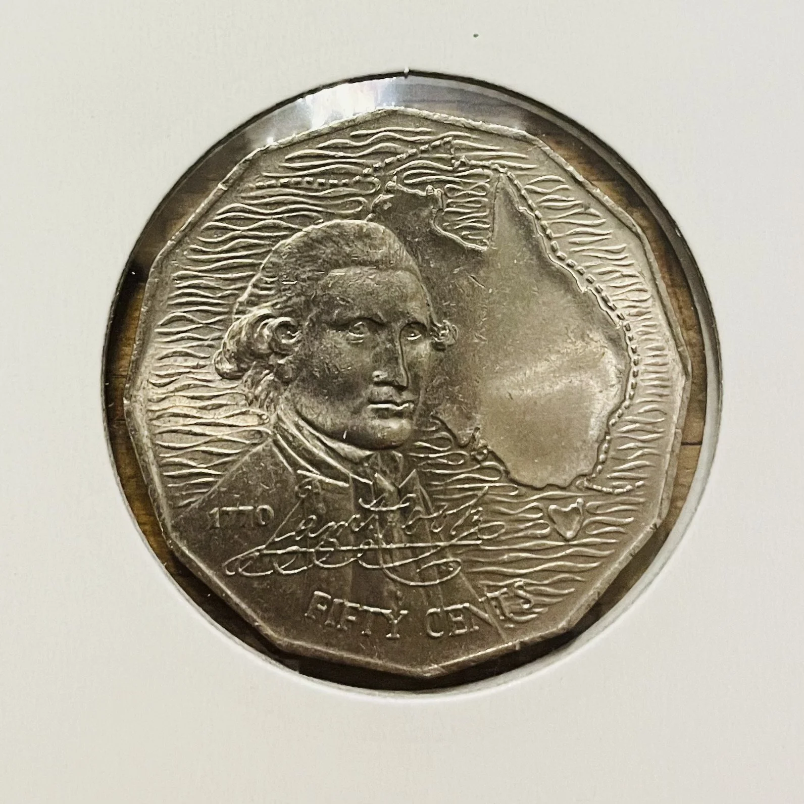 1970 50c Capitan James Cook