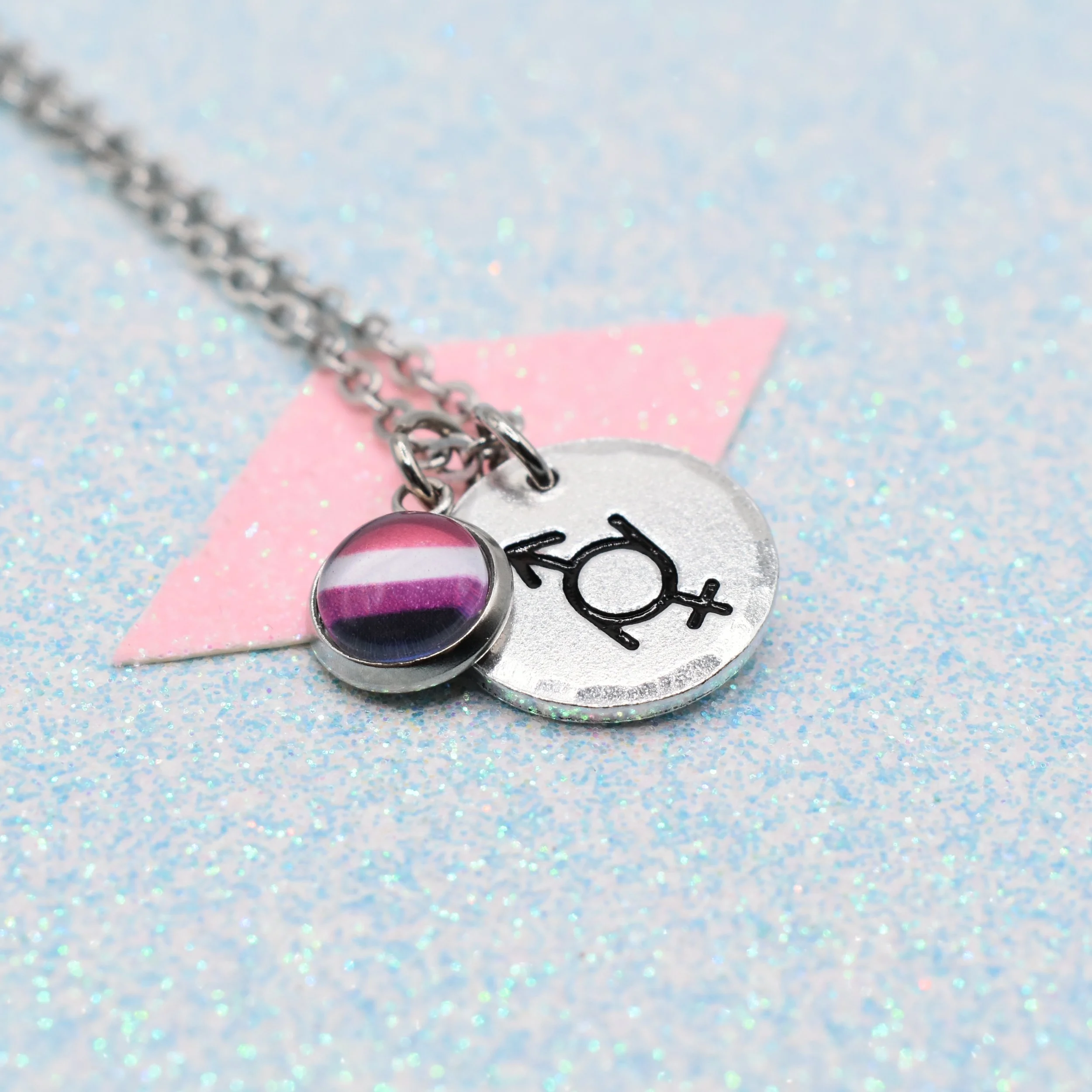 Gender Fluid Pride Necklace