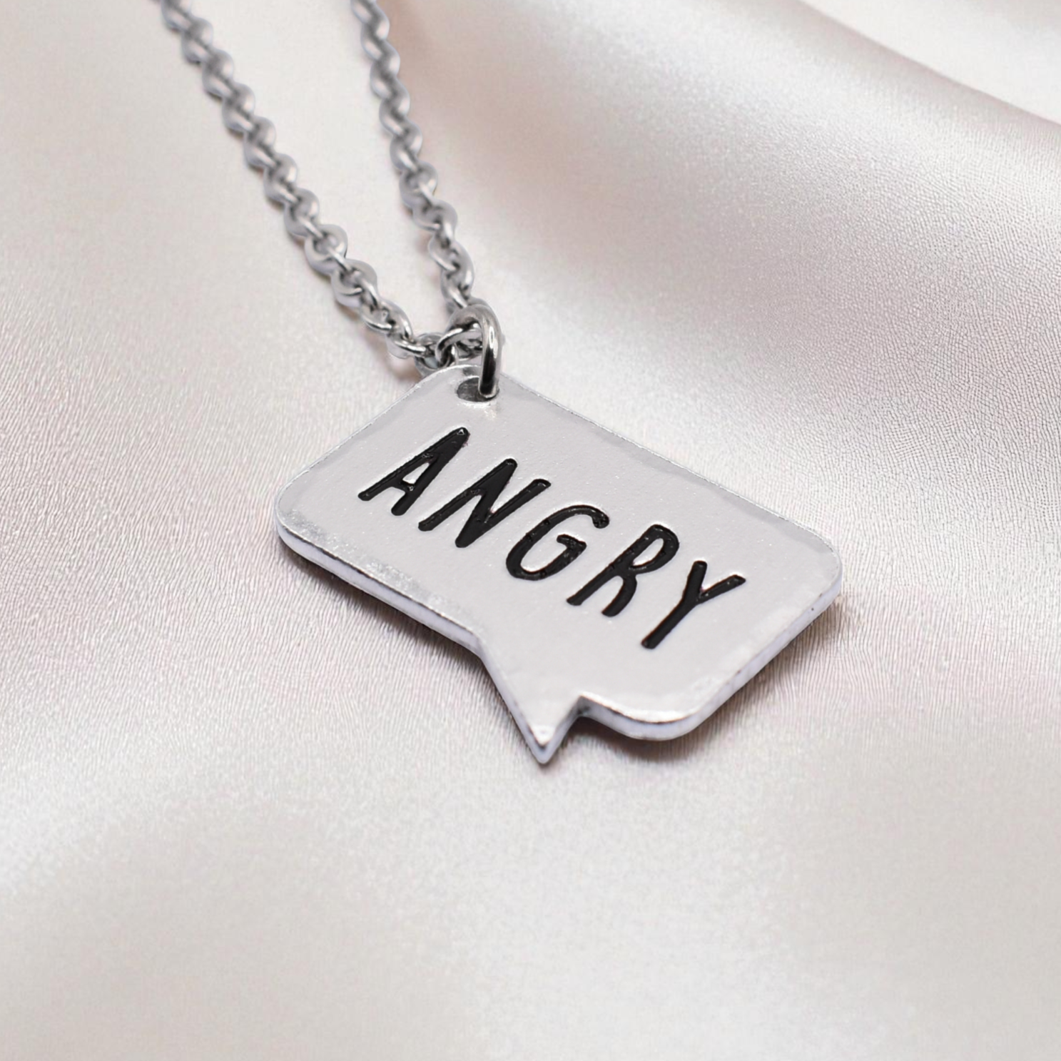 Mental Health Angry Necklace