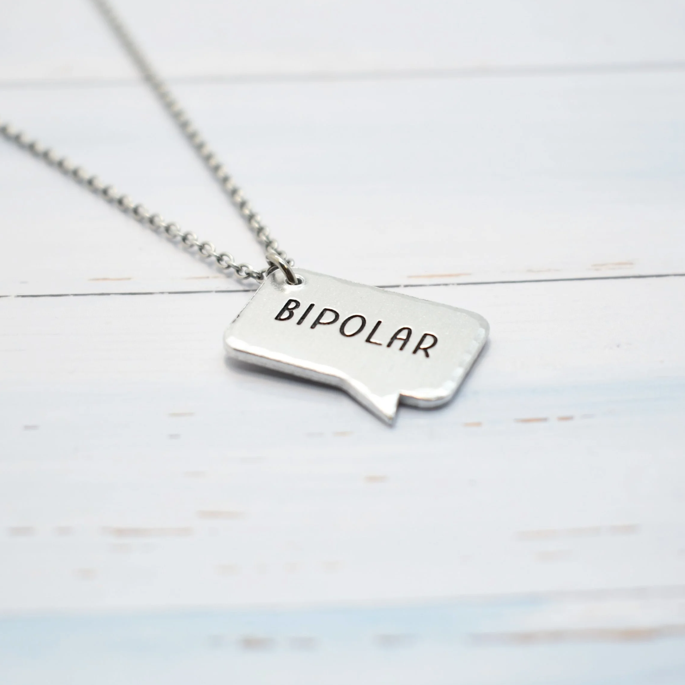 Custom Coven bipolar necklace – mental health jewellery for self-advocacy and awareness
